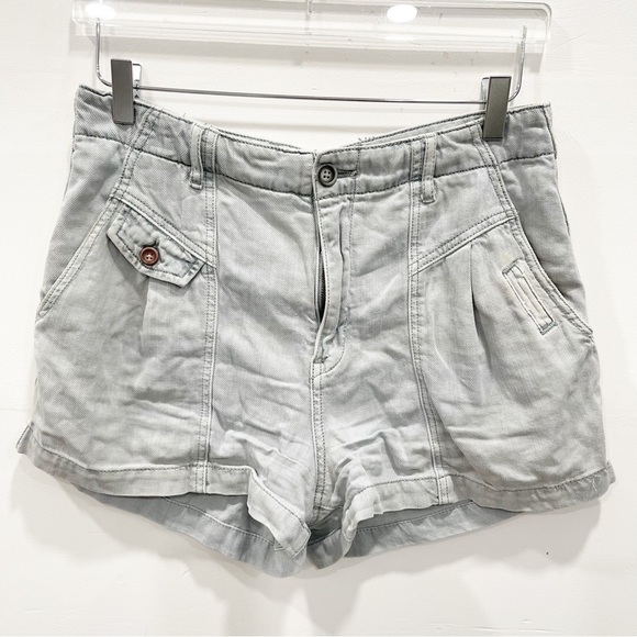Anthropologie Cargo Utility Shorts Loose Fit Size 28 - Picture 1 of 12